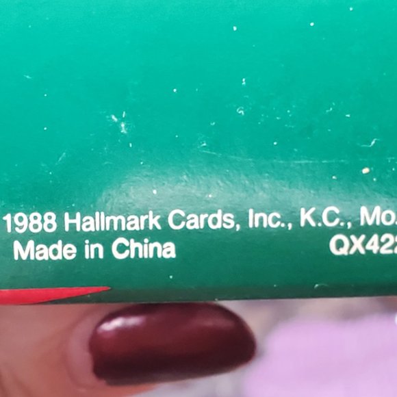 1988 Hallmark Keepsake Ornament - Nick the Kick - With Box - Picture 3 of 7